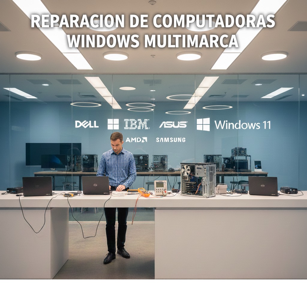 Reparación de Laptops Windows cerca de Hospital Español y Polanco