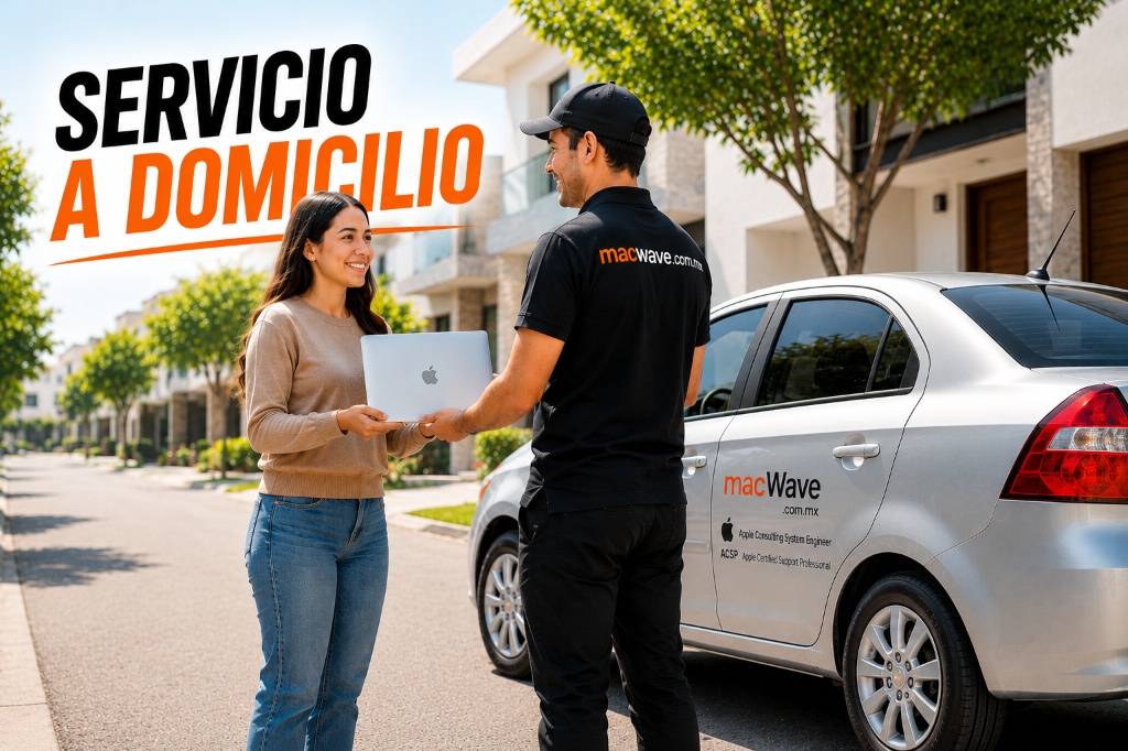 Servicio a Domicilio MacWave - Chevy Aveo y entrega de MacBook